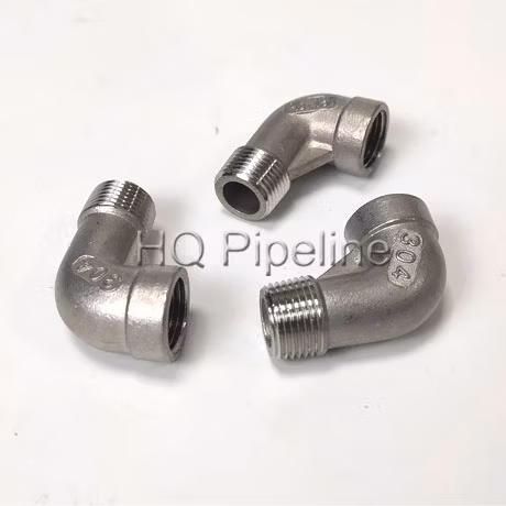Stainless Steel Male Female Threaded Pipe Fitting 150lbs Inox SS304 SS316