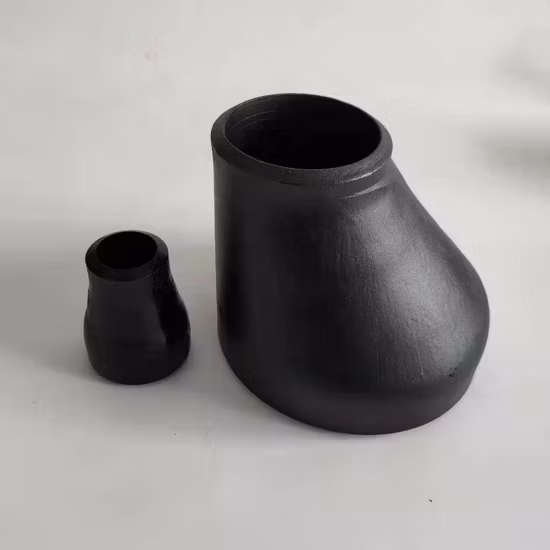 Redutor de encaixe de tubo de solda de topo excêntrico de aço inoxidável