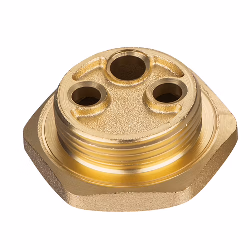 Flange do elemento de aquecimento de encanamento para conexões de válvula