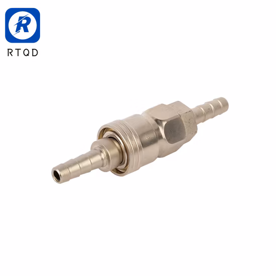 Conectores de mangueira de compressor de ar ajustados de acoplador de metal que cabem acoplamentos de conexão rápida